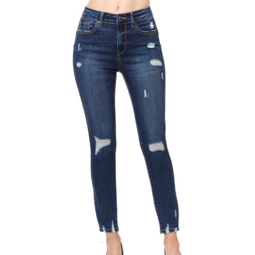 Wax Jean ‘Butt I Love You' High-Rise Skinny Jeans